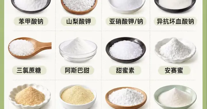 看完这组图，再看配料表再也不发懵
