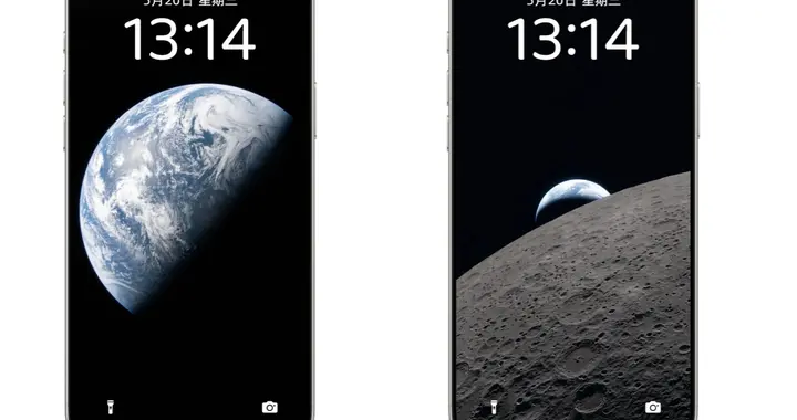 NASA阿尔忒弥斯2号绕月地球 高清全面屏壁纸