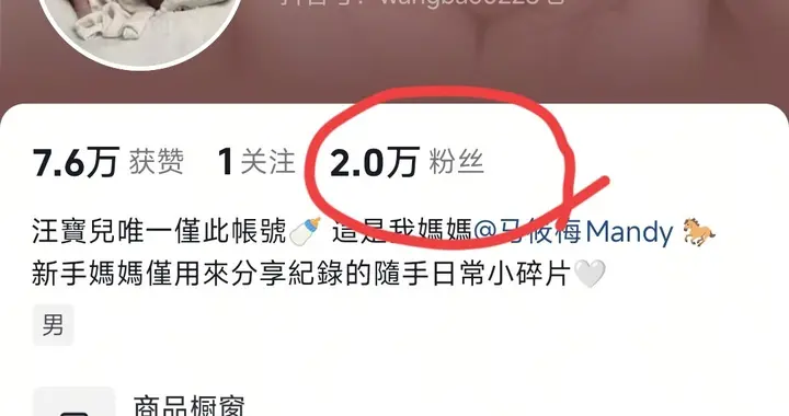 汪宝儿粉丝突破两万，马筱梅提前为儿子筹划将来，看的挺长远