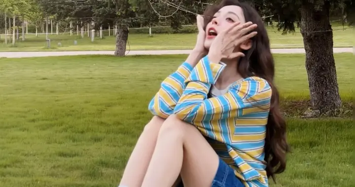 古力娜扎的腿怎么可以这么美这么白，太爱了
