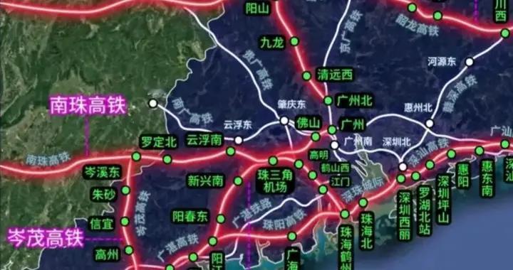 广湛高铁通了只是锦上添花，粤西还有哪些县市没有高铁？