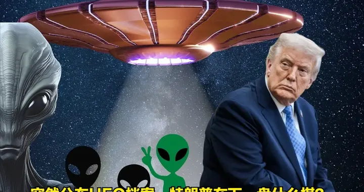 突然公布UFO档案，特朗普在下一盘什么棋？