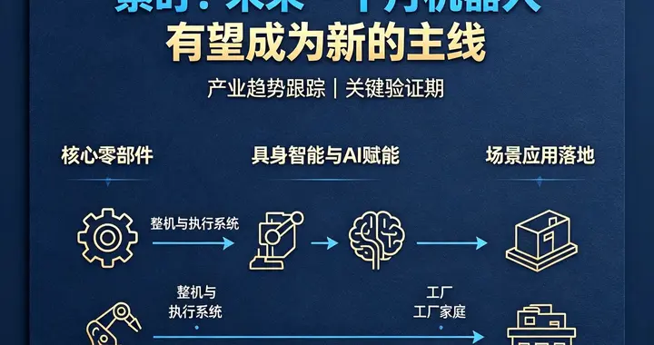 紧盯！未来一个月机器人有望成为新的主线（附核心股）