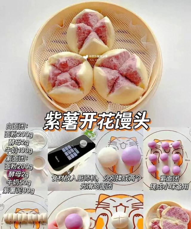 12款馒头的做法