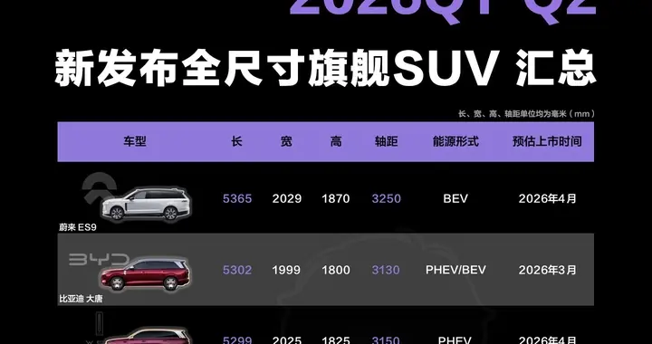 4月购车别急！3款重磅大型SUV将上市，价格战一触即发