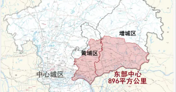 黄埔田园路与增城创强路牵手，互联互通，利好广州东部中心建设！