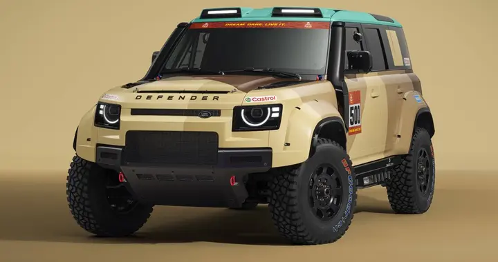 路虎卫士发布达喀尔拉力赛战车，V8动力征战2026年世界越野锦标赛