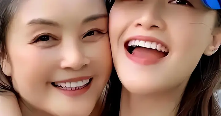 母亲二婚嫁上海富豪，蓝盈盈背后靠山曝光，怪不得能上央视大剧