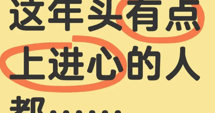 这年头，有点上进心的都负债了