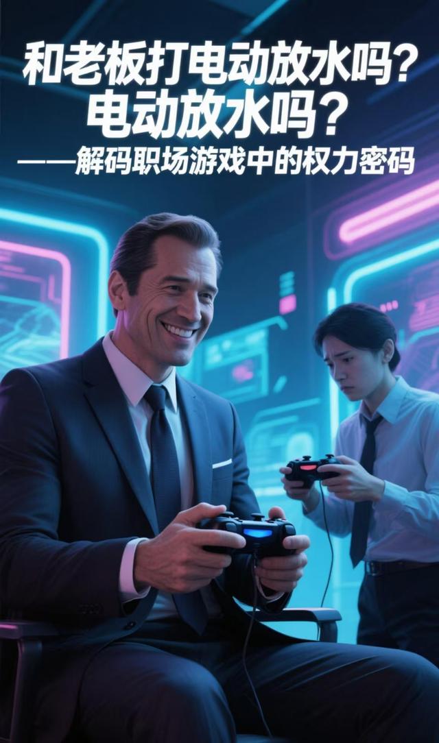 和老板打电动放水吗？——解码职场游戏中的权力密码