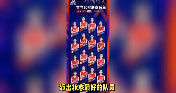中国女排总决赛战美国首发7人已明朗，赵勇要弃用一人，重...