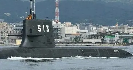 日本最先进潜艇-大鲸级