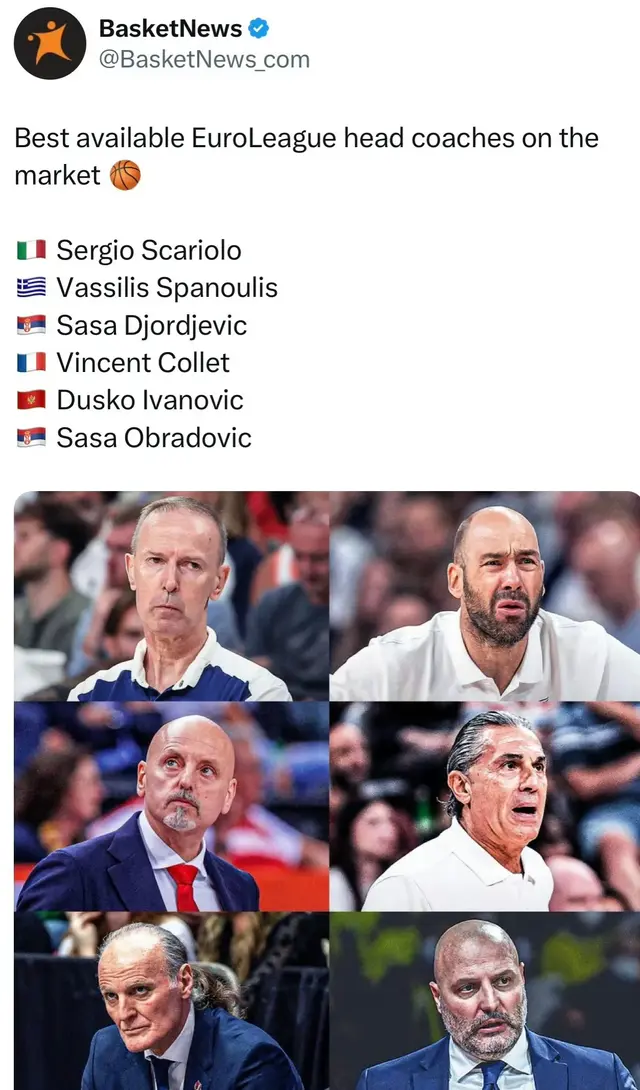 钱更多+活更少！前中国男篮主帅有望再就业，或出任摩纳哥主帅