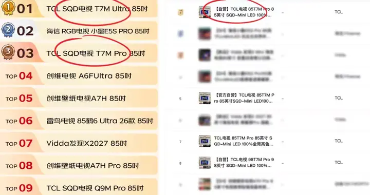 同是Mini LED电视，为啥T7M Pro能卖爆？看一眼屏幕就懂了