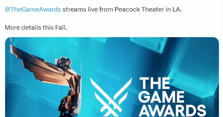 TGA年度颁奖典礼定档，AMD 锐龙9 9955HX3D移动处理器助力畅玩3A