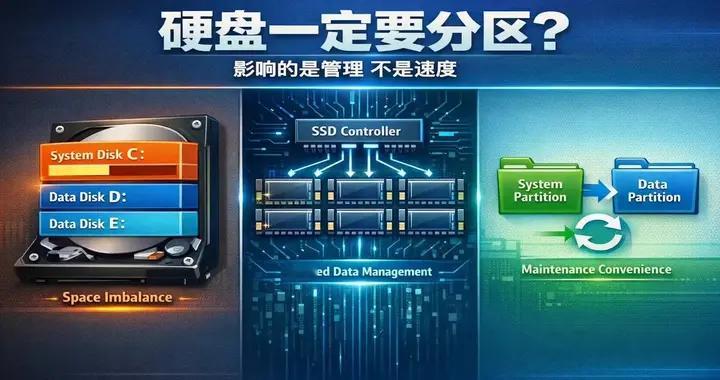 个人电脑装机，硬盘需不需要分区