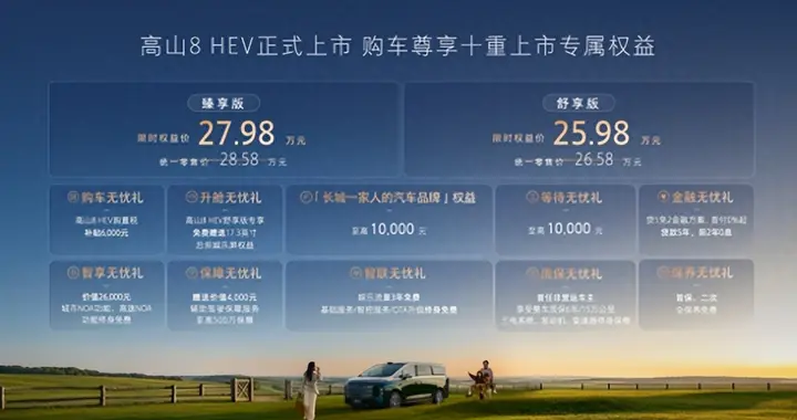 “高丰之争”成趋势，魏牌高山8 HEV开启蓝牌MPV革命