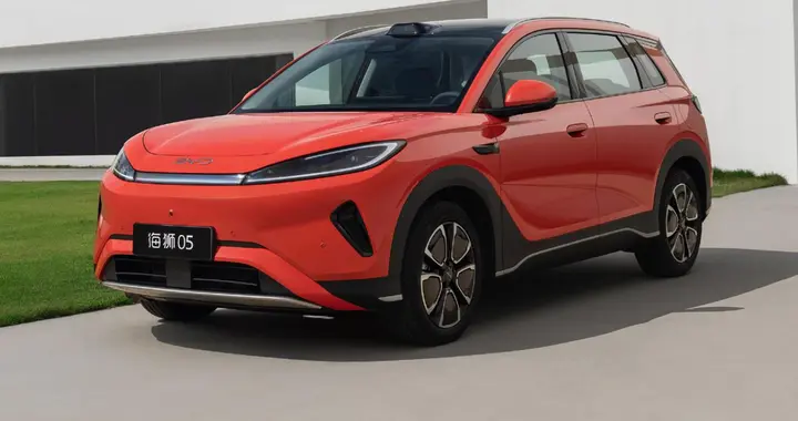 比亚迪全新海狮05DM-i官图发布，外观很前卫时尚，4月20日上市