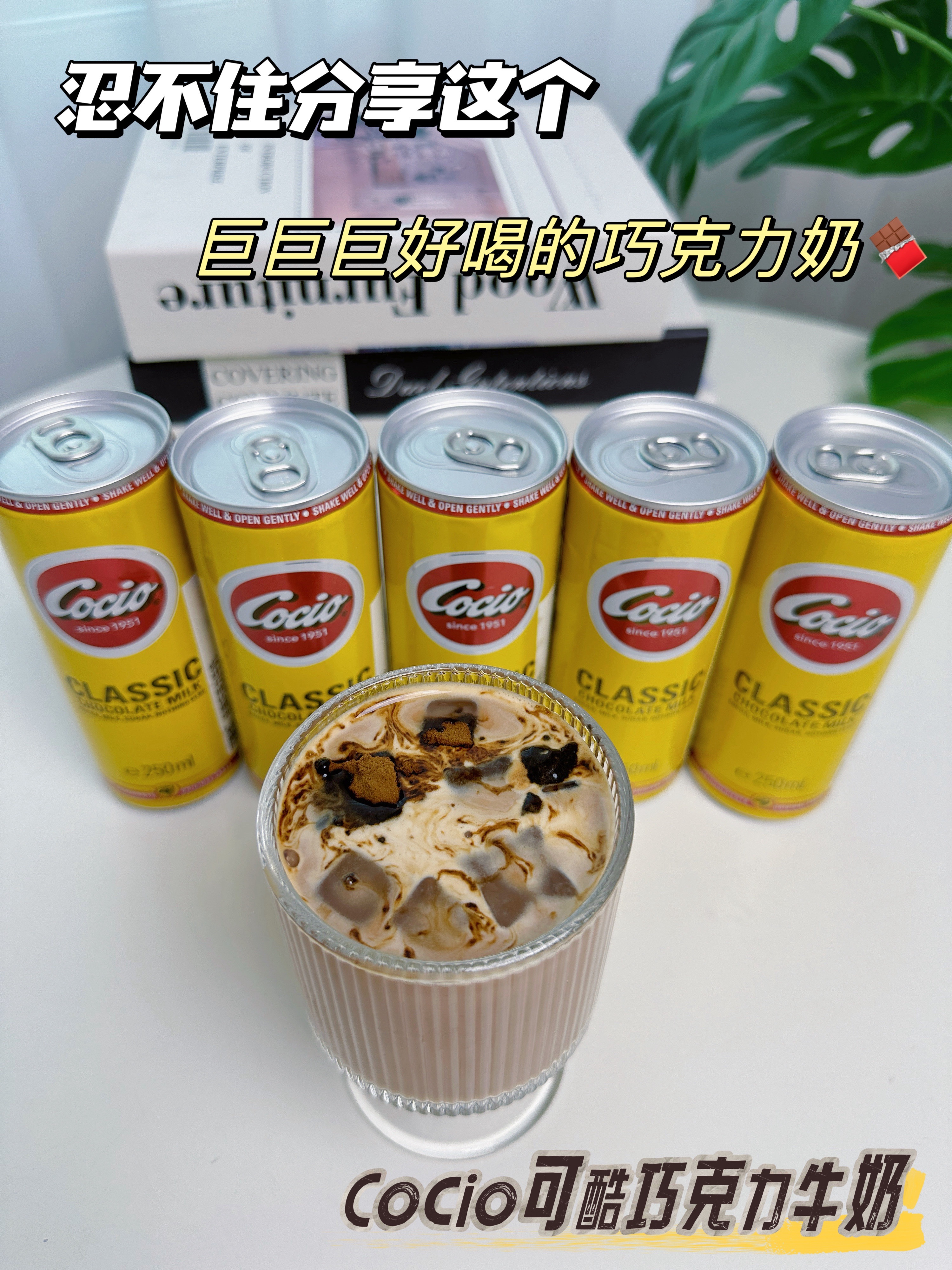 忍不住分享这个巨巨巨好喝的巧克力奶🍫