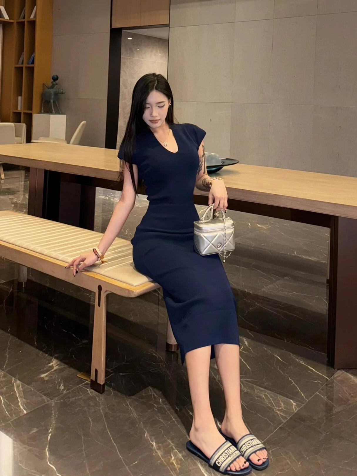 超好看独特漂亮裙子巨好看的长款辣妹性感