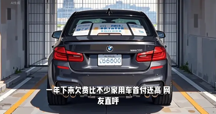 宝马被拖车8000小时，车主回应要拖车