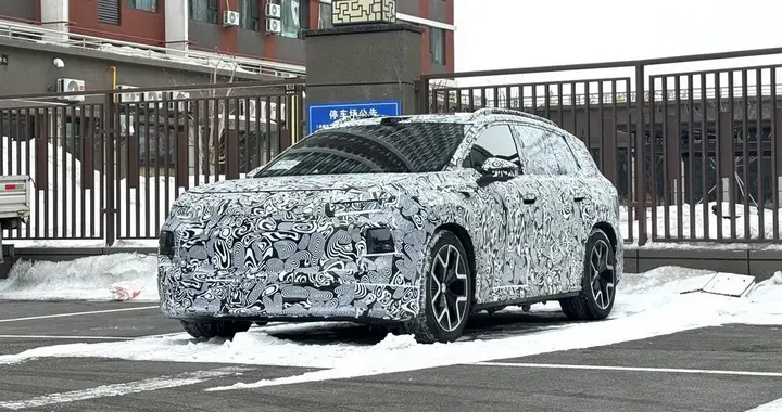 激光雷达上车！ID.AURA首款车型谍照曝光，预计下半年上市