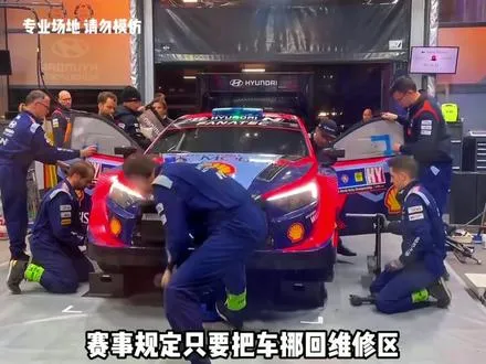 WRC拉力赛少个轮子还能继续跑！