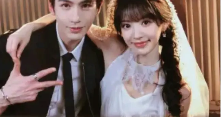 张凌赫田曦薇头纱照：宿命感拉满，古偶CP氛围感天花板