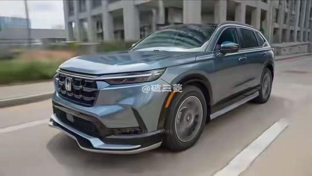 大换代还是小修小补？2025款本田CR-V渲染图曝光