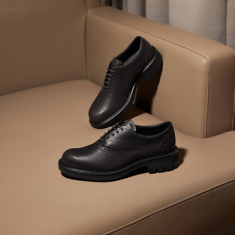 适合秋冬松弛感绅士穿搭的厚底牛津鞋推荐！