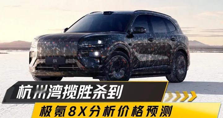 “杭州湾揽胜”杀到！极氪8X的差异化优势是啥？卖这个价必火