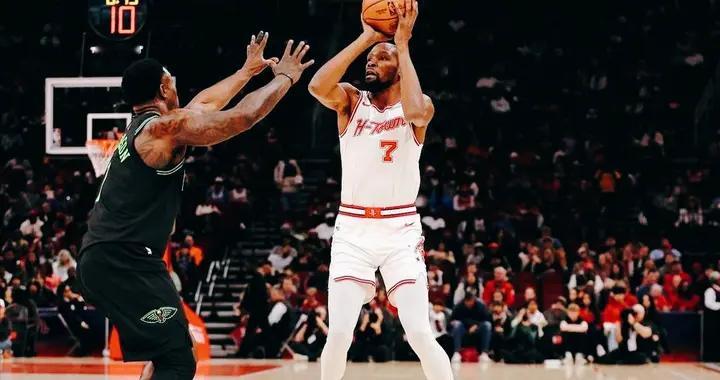 火箭成得分传奇聚集地！KD哈登威少都效力，丰田中心刻满时代记忆