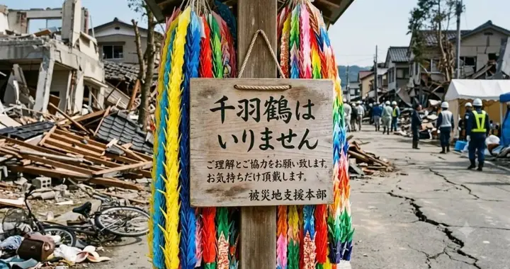 日本熊本县受不了，地震死了38个人，民众还搞这些没用的东西
