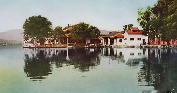 20-30年代杭州西湖，一湖烟水千年文脉，美得像一幅水彩画！