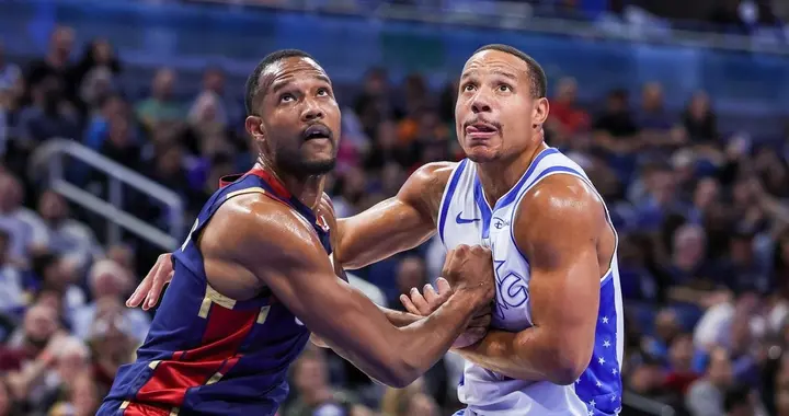 骑士122:128输魔术，0分锋线，真赢不了，可惜了哈登的30+了