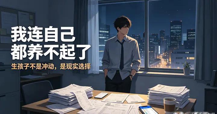 我连自己都养不起了，你让我生孩子？