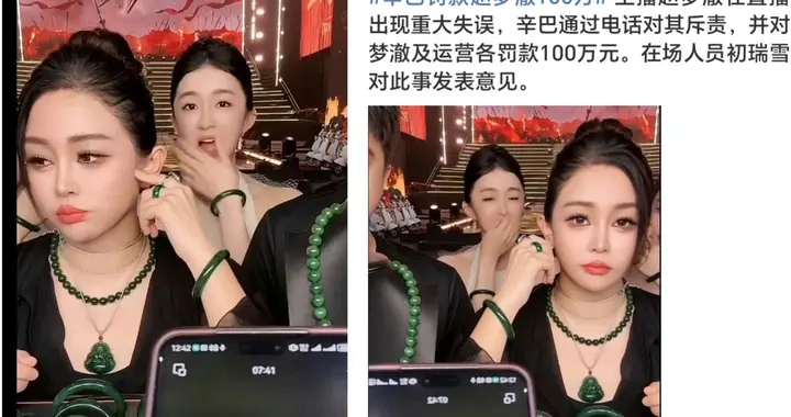 辛巴百万罚赵梦澈：是真管事儿还是演给人看？