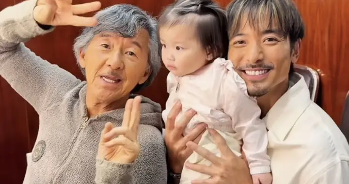 原来他是林子祥和前妻的儿子，如今41岁再做父亲，妻子晒二胎孕照