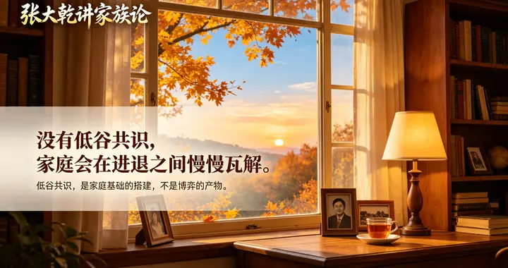 财富决定不了家庭，低谷共识才是根基｜《家族论》读后感