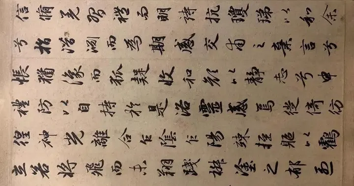 三国曹魏曹植创作的辞赋名篇，《洛神赋》在赵孟頫笔下是呈现