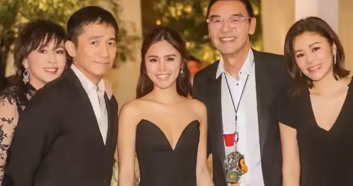 蔡万春后人在台大婚，港台两地巨星出席，刘嘉玲关之琳同场不同框