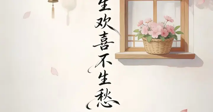 只生欢喜不生愁！治愈壁纸