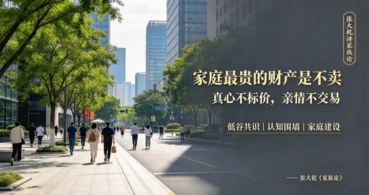 婚姻建设第一人张大乾｜读懂《家族论》中的 “不卖”