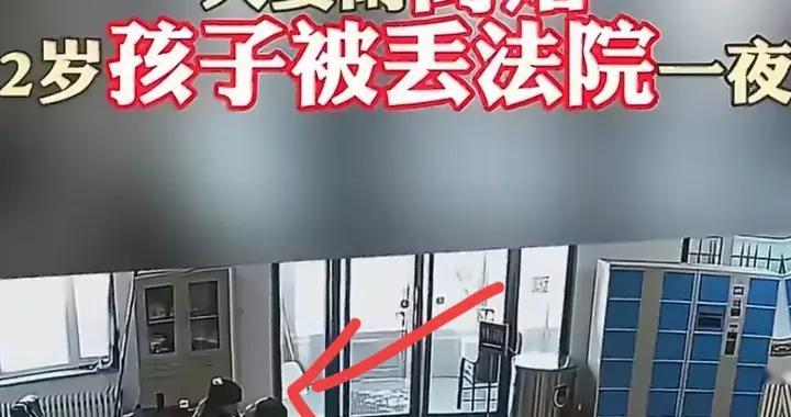 奇葩至极！夫妻闹离婚，2岁孩子被丢在法院一夜，法官回应