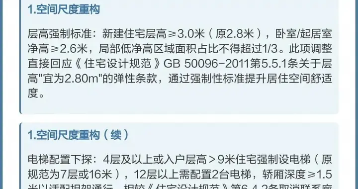 住宅新国标说明了什么？