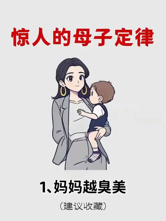 妈妈越臭美，孩子越自信，惊人的母子定律～
