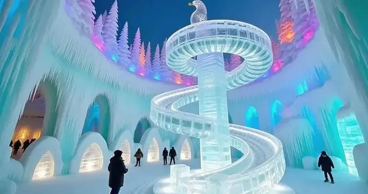 波塞冬冰川世界：将复刻冰雪大世界冰雕等，补齐冬季室内业态短板