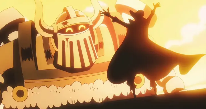 海贼王1153集：小丑巴基被鹰眼暴打，乔伊波伊击败五老星