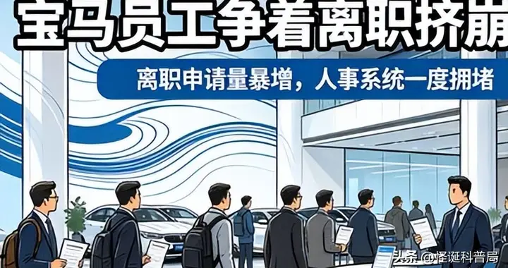 最高487万补偿！宝马员工争着被裁，系统直接瘫痪，这不是段子！