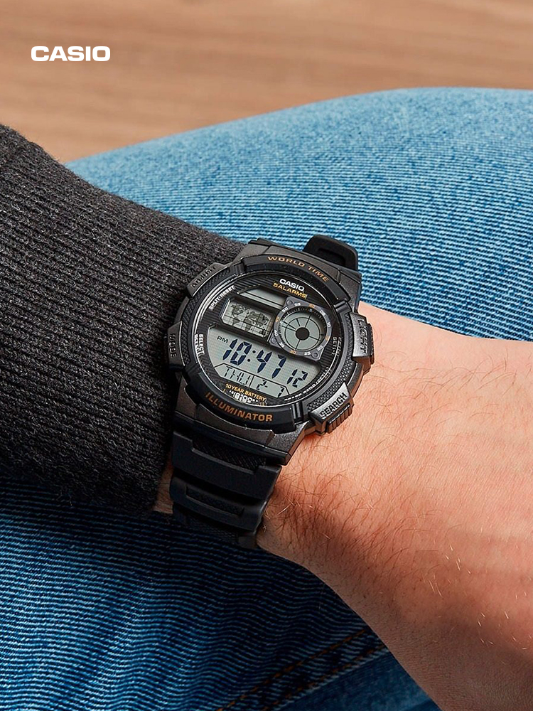 卡西欧手表,学生党必入款